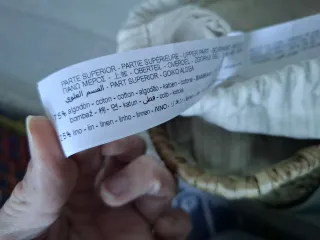 Capazo Zara M Beige/Verde Nuevo