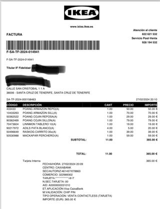 Sillón Poäng Ikea Azul y Madera