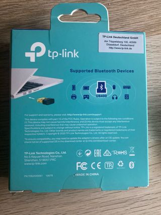 Adaptador USB Bluetooth 4.0 TP-Link UB400