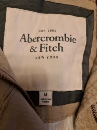 Chaqueta Abercrombie & Fitch Mujer Beige