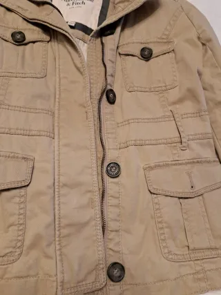 Chaqueta Abercrombie & Fitch Mujer Beige