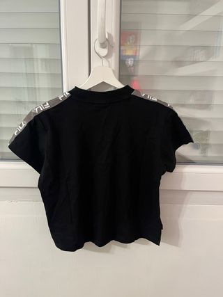 Camiseta Fila Negra manga corta