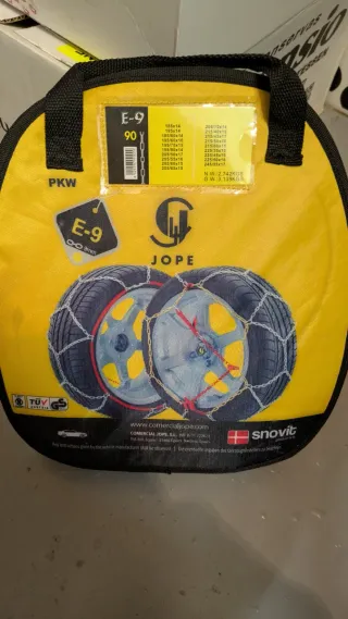 Cadenas nieve para coche (sin estrenar)