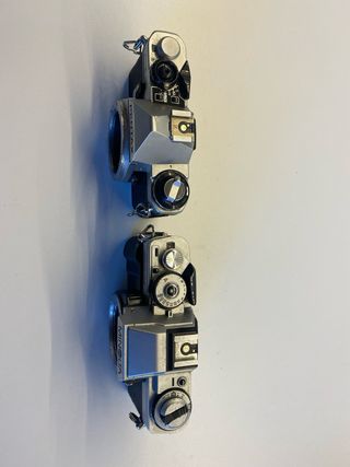 Pentax ME Super + Minolta XG-M