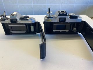 Pentax ME Super + Minolta XG-M