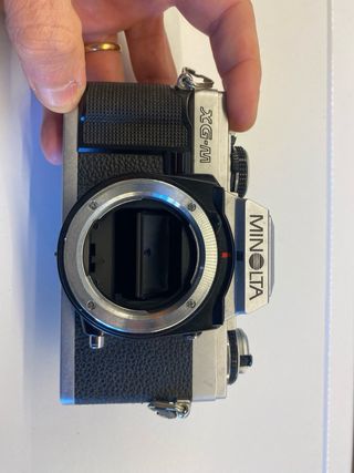 Pentax ME Super + Minolta XG-M