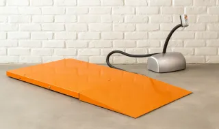 Mesa elevadora industrial eléctrica extraplana