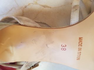 Sandalias GODY Talla 38 Tacón 8.5 cm