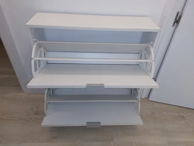 Zapatero blanco 75x22x76