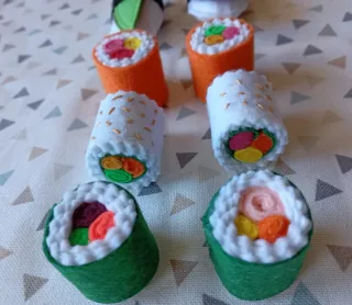 Set comida japonesa de juguete