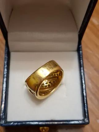 Gran Anillo Oro y Diamantes