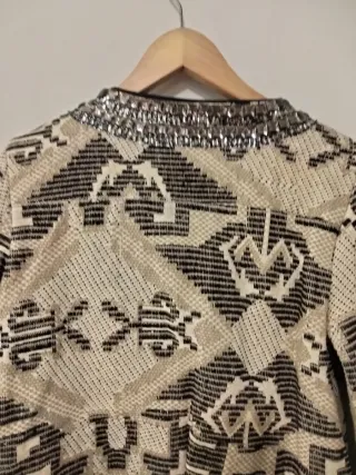 Chaqueta Cortefiel fiesta pedrería