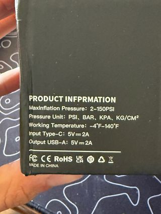 Compresor de aire portátil STSCELZ