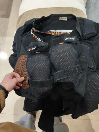 Conjunto Protecciones Pechera Culera Rodilleras