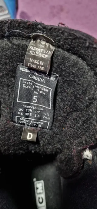 Patines de Hielo CCM 8.5 Performance