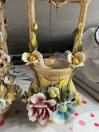 Set 2 Pozzi Vintage Decorativi