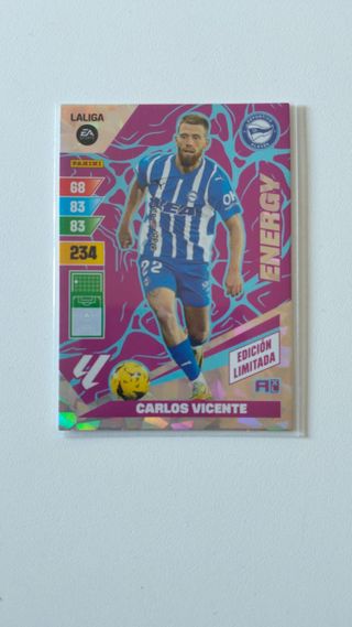Card Carlos Vicente. Limitada (Adrenalyn 23/24)