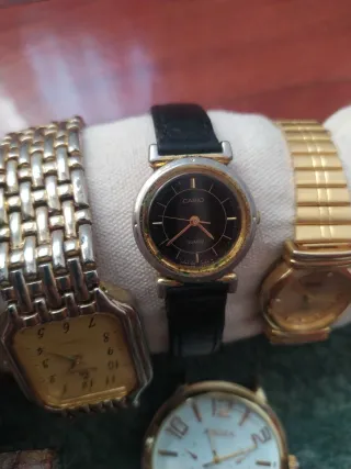 Reloj Lotus Plata y Marrón