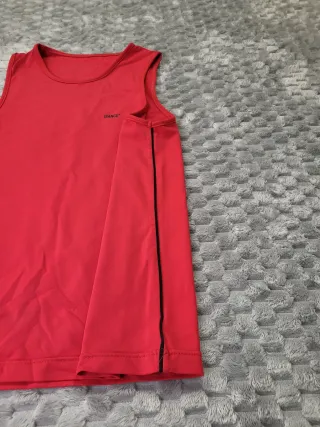 Camiseta Tirantes Deportiva Isance Roja Talla S