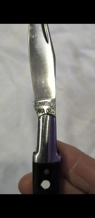 Navaja Santa Cruz de Mudela,hoja inferior a 9 ctms