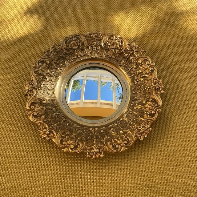 Specchio di bronzo occhio di bue