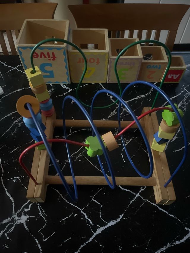 Gioco didattico in legno per bambini