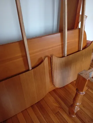 Mesa comedor y 6 sillas madera