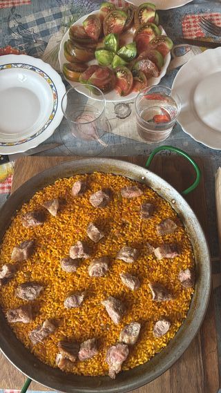 Paellas para grupos a domicilio