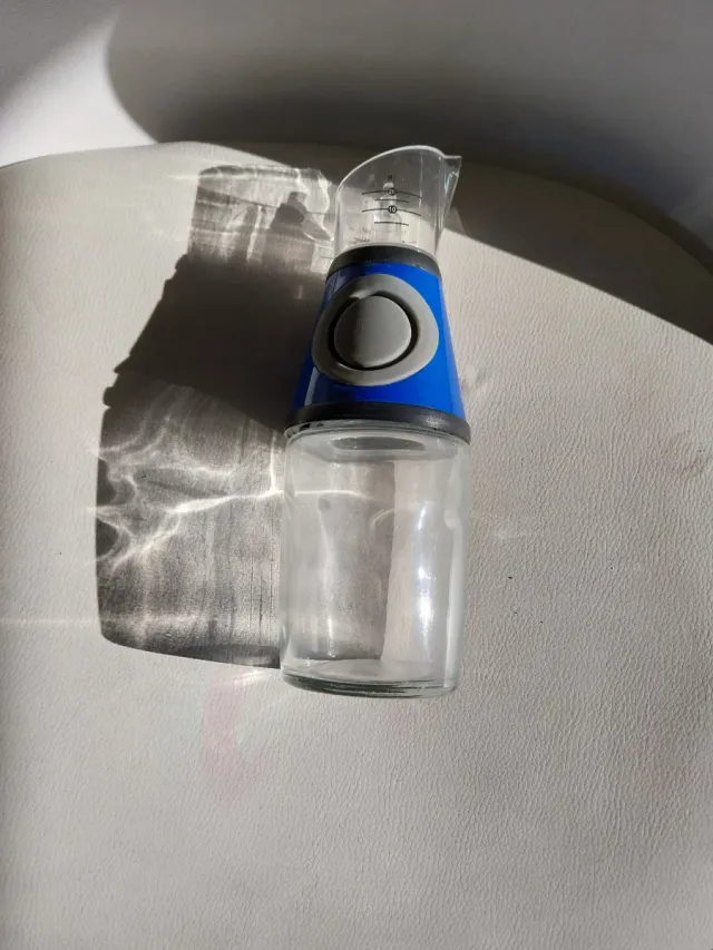 Bottiglia erogatore olio in vetro