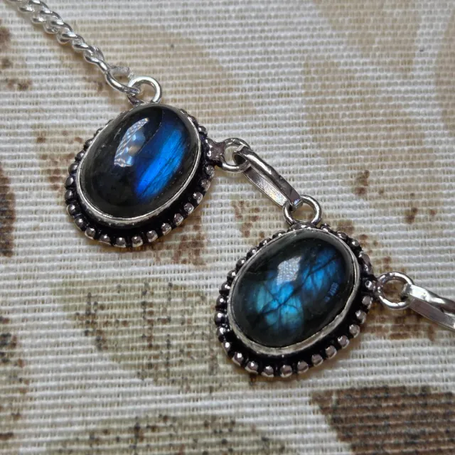 Collar Plata 925 Labradorita