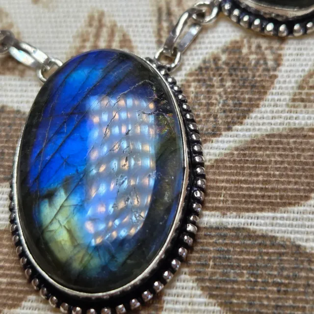 Collar Plata 925 Labradorita