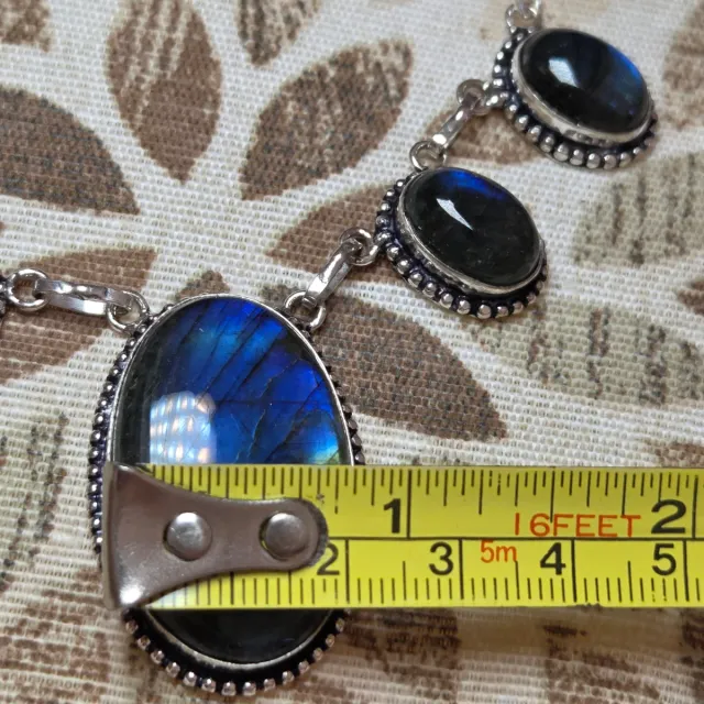 Collar Plata 925 Labradorita