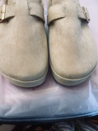 Ciabatte moda con pelliccia