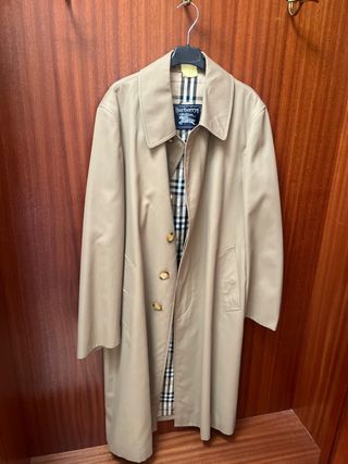Gabardina Burberrys Hombre Beige