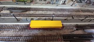 Vagón RENFE de góndola. Escala N de Roco