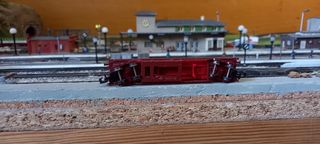 Vagón RENFE de góndola. Escala N de Roco