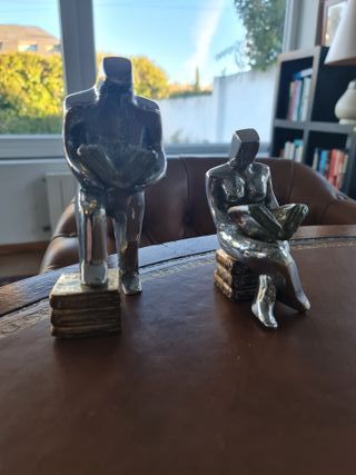 Pareja de sujetalibros de lectura