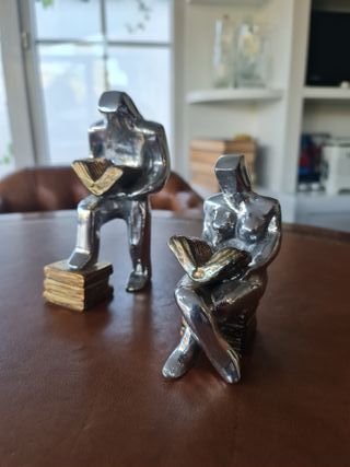 Pareja de sujetalibros de lectura