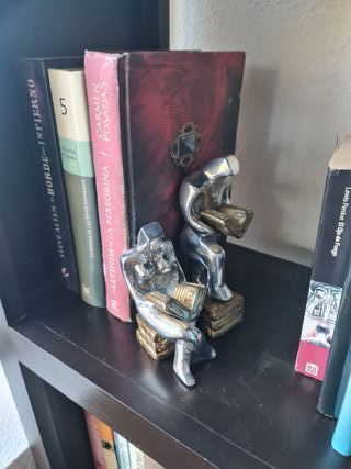 Pareja de sujetalibros de lectura