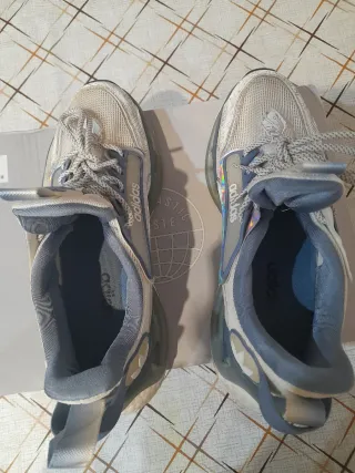 Zapatillas Adidas Mujer Talla 40 Azul/Blanco