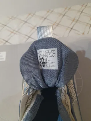 Zapatillas Adidas Mujer Talla 40 Azul/Blanco