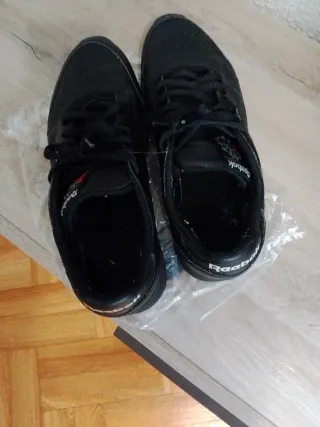 Zapatillas Reebok Classic Hombre Negras Talla 43