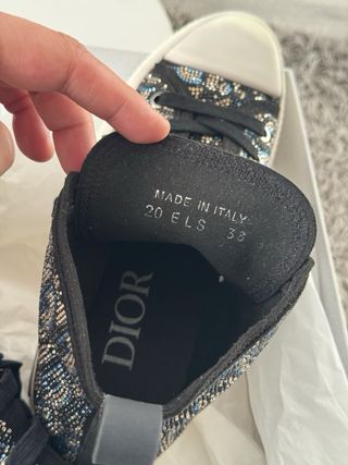 DIOR B23 Edición Limitada Strass Sneakers