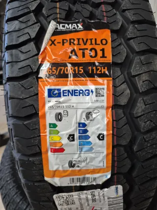 265/70 R15 112H TRACMAX AT01 50%50