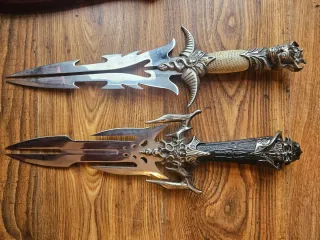 Coppia coltelli fantasy predator