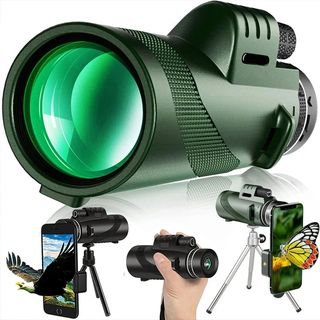 Telescopio Monocular HD 12x50 Impermeable
