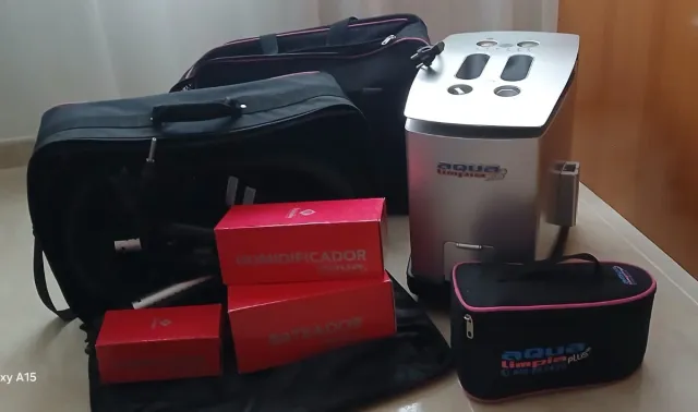 Estación de vapor Mercedes con accesorios