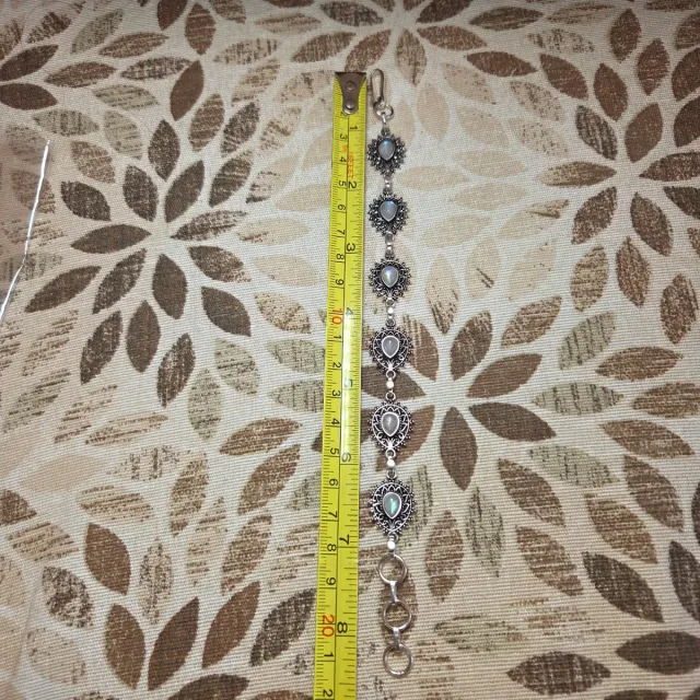 Pulsera Plata 925 con Piedra Luna