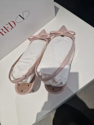 Zapatos Valentino Rosa Tacón Alto