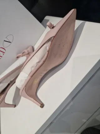 Zapatos Valentino Rosa Tacón Alto
